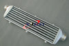 Car 550 x 140 x 52mm Aluminum Turbo Intercooler