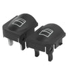 Mercedes Benz C Class W203 2 x Electric Window Switch Knobs (2001-2007)