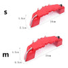 Car 16-17" Wheels 4 x Red Disc Brake Caliper Covers (2016-2017)