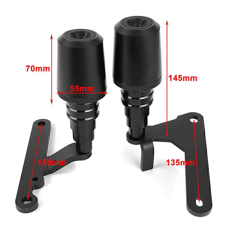 Yamaha YZF 600 R6 (2017-2021) Red Frame Sliders Engine Crash Protectors