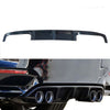 BMW 3 Series F30 2013-2018 Carbon Fiber Rear Bumper Diffuser Lip