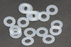 Nylon Clear Thin Washers m5 5.3mm ID 10mm OD 0.5mm Thick