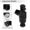 Honda Fit 1.4i 8v Flex (2004-2008) - 1 x Black Fuel Injector