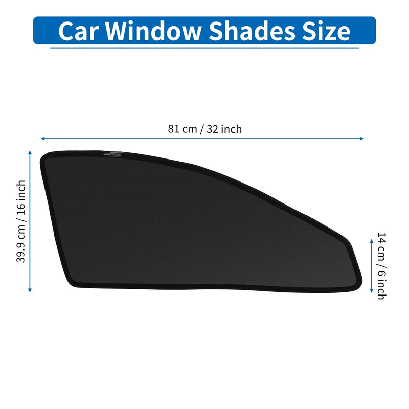 Toyota Harrier 60 Series Black Window Cover (2014-2020)