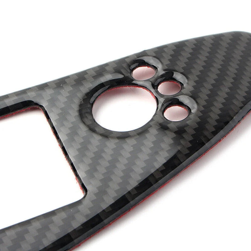 Audi Q5 4 x RHD Carbon Window Switch Button Covers (2009-2017)