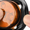 Trailer Side Marker Clearance Grommet 2" Round Amber LED Light (All Years)
