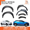 Toyota C-HR 2017-2020 Wheel Arch TRD Style Matte Black Fender Flares