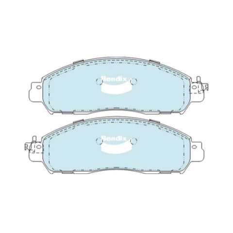 Nissan Navara D23 NP300 HD Front Disc Brake Pads Set 2.3L 2.5L (2015-2020)