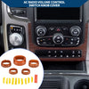 Dodge RAM (2013-2017) - 5 Pcs AC Gear Shift Headlight Media Knob Covers