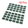 Motorcycle 48pcs Green Tyre Puncture Patches 35x24mm
