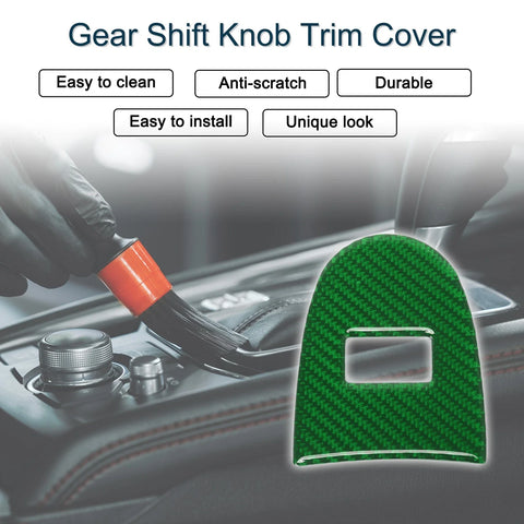 Chevrolet Corvette C6 Z06 Green Gear Shift Knob Cover Sticker (2005-2013)