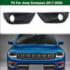 2017-2020 Jeep Compass Front Bumper Fog Light Covers (2017-2020)