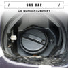 Jeep Wrangler YJ Fuel Tank Filler Cap with Keys (1991-1995)