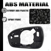 Ford Fusion Black Left Driver Side Mirror Frame Trim (2014-2020)