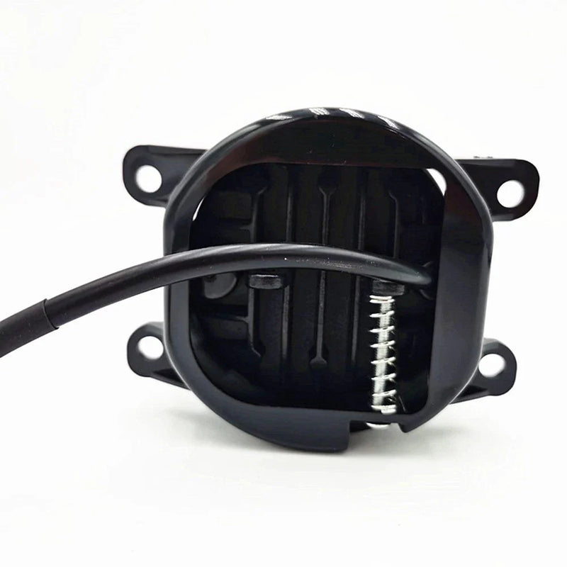 Car SUVs Motorcycles Fog Lamp 1pc LED Headlight 6000K Angel Eyes