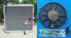 HILUX LN106 LN111 3 Core Aluminum Radiator Blue Hose Shroud Fan (1984-1997)