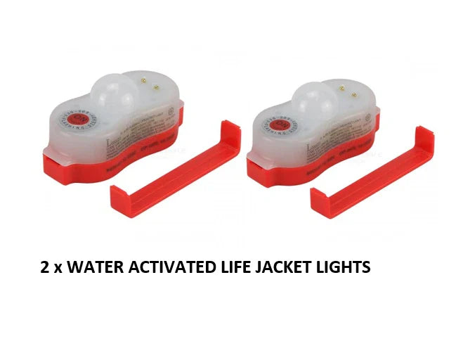 SOLAS Approved Water Activated Lifejacket Strobe Light - 50143 x2