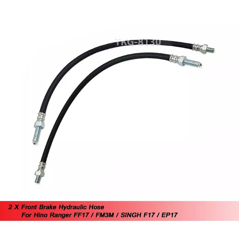 Hino Ranger FF17 / FM3M / SINGH F17 / EP17 Front Brake Hydraulic Hose (2000-2023)