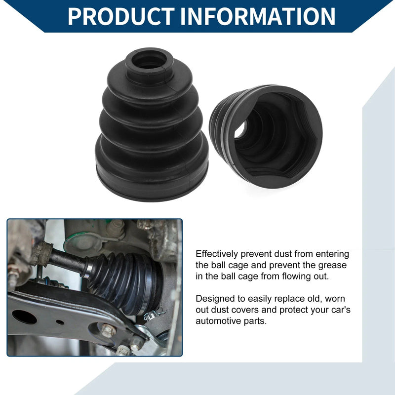 Hyundai Tucson Inner CV Joint Boot Kit w/ Clamps (2010-2013)
