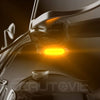 Turn Signal 12V 6 LED Mini Motorcycle Amber Blinker Lights