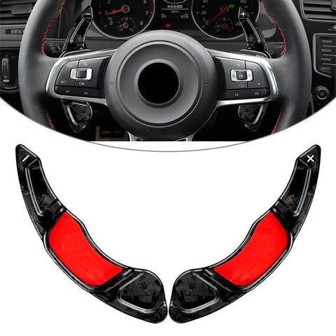 VW Golf 7 MK7, MK7.5, Polo Steering Wheel Paddle Shifter Extensions