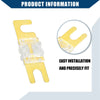 Car Motorcycle Boat Gold Tone 5 x 80A Mini ANL Fuses