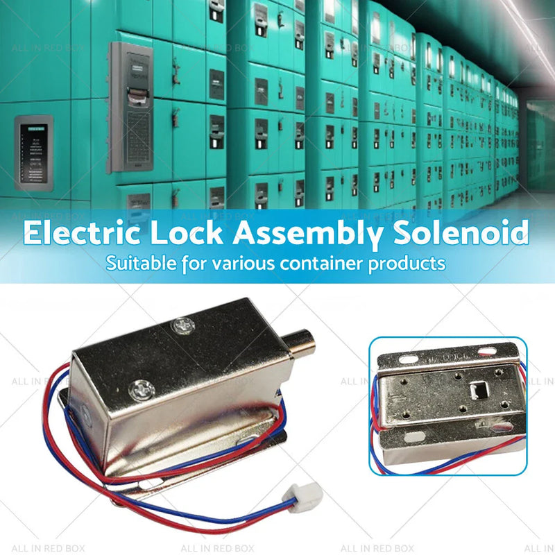 Car 12V Electric Release Solenoid Latch Lock (0.6A)
