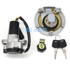 Ducati Hypermotard Ignition Key Switch & Fuel Tank Cap Lock Set (2007-2012)