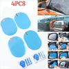 NANO RearView 4x HD PET Anti-Fog Mirror Protective Films Anti-Glare