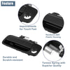 Toyota Camry Black Front Left Driver Side Exterior Door Handle