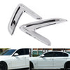 BMW 3 Series Chrome Side Body Marker Fender Air Wing Vent Trim (2013-2018)
