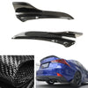 Lexus IS300 IS350 F Sport Rear Side Splitter Covers (2017-2019)