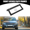 Ford Bronco Aluminum Alloy Black Front License Plate Frames (2021-2022)