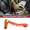Kayo T4L Orange Folding Motorcycle Gear Shifter Lever