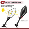 Honda CBR600RR (2003-2014) - Aluminum Set Motorcycle Rear View Mirrors