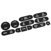 GMC Chevrolet Radio Control Button Repair Kit Sticker (2002-2006)