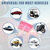 Cars Boat Truck SUV Motorcycle Pink 5pcs Blade Style Fuses 4A