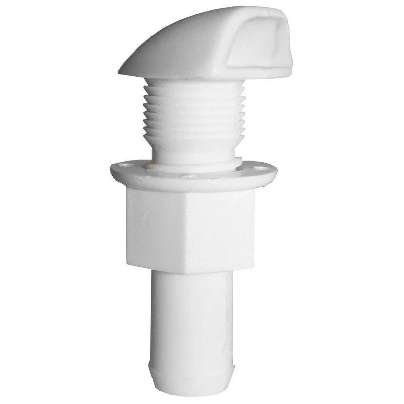 OMC / BRP / Mercury 40-60HP Nylon White Marine Fuel Breather Straight