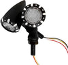 Harley Motorcycle - Black Indicator Lamps LED Turn Signal Lights