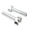 Harley Heritage Softail Dyna FXD Chrome 6" Straight Handlebar Risers