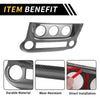 Jeep Wrangler JK JKU AC Switch Button Control Cover Trim (2011-2017)