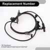 Dodge Journey Rear Right ABS Wheel Speed Sensor Kit 1x (2009-2020)