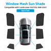 Land Cruiser 100 / 105 6 x Foldable Window Mesh Sun Shades (1998-2007)