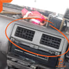 Nissan Navara D21 Grey Black Heater Air Vent Grille (1986-1997)