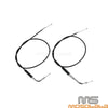 Harley Sportster XL883 XL1200 Black Throttle Cable (1996-2015)