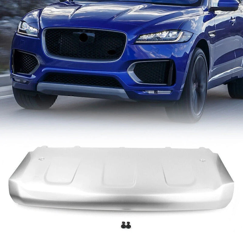 Jaguar F-PACE Bumper Protector Guard Skid Plate Chrome (2016-2020)