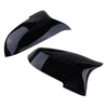 BMW 5 Series F10 F11 F18 Gloss Black Side Mirror Cover Caps 2 x (2014-2018)