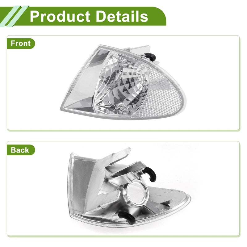 BMW 3 Series Clear Left Corner Signal Light Cover