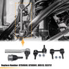 Subaru Forester 8pcs Front Lower Rear Ball Joints Sway Bar Links Tie Rods (2003-2018)