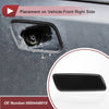 Lexus RX350 (2010-2013) Black 1 x Cap Front Right Washer Nozzle Cover